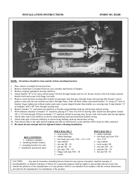 Installation Manual